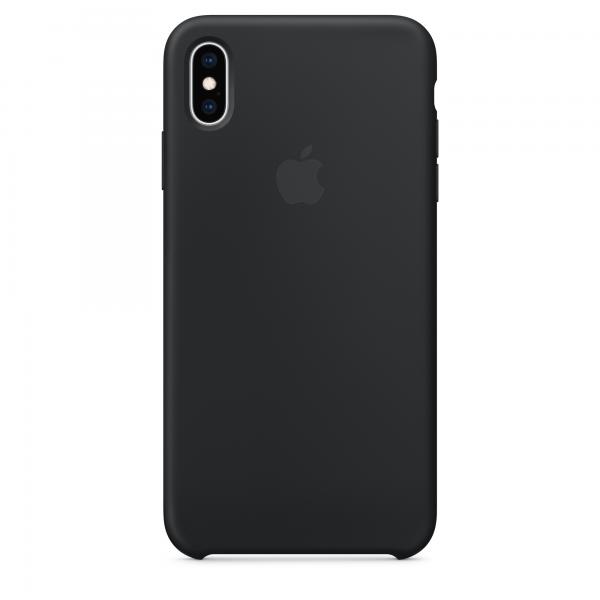 ESTUCHE IPHONE  XS MAX TIPO ORIGINAL NEGRO NEGRO