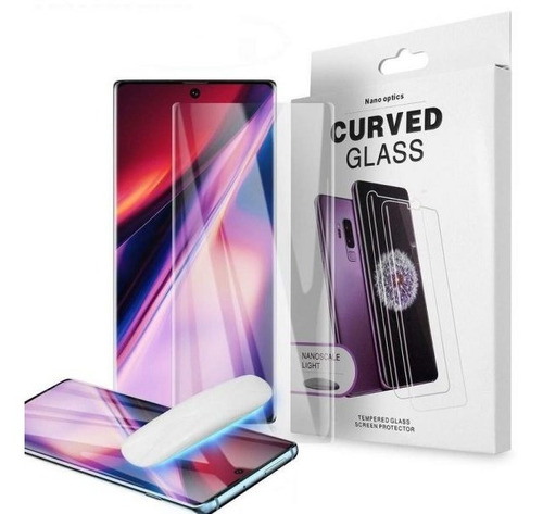 VIDRIO TEMPERADO COMPLETO SAMSUNG NOTE 10