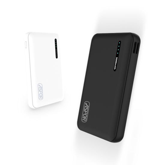 BATERIA EXT. ASPOR 5.000 MAH 360 ROSA