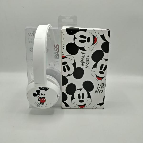 AUDIFONOS BLUETOOTH KR-1000 PERSONAJES MINNE MICKEY