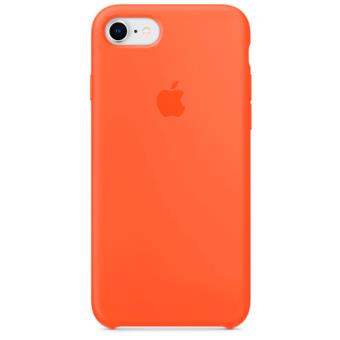 ESTUCHE IPHONE 7/8  TIPO ORIGINAL PAPAYA