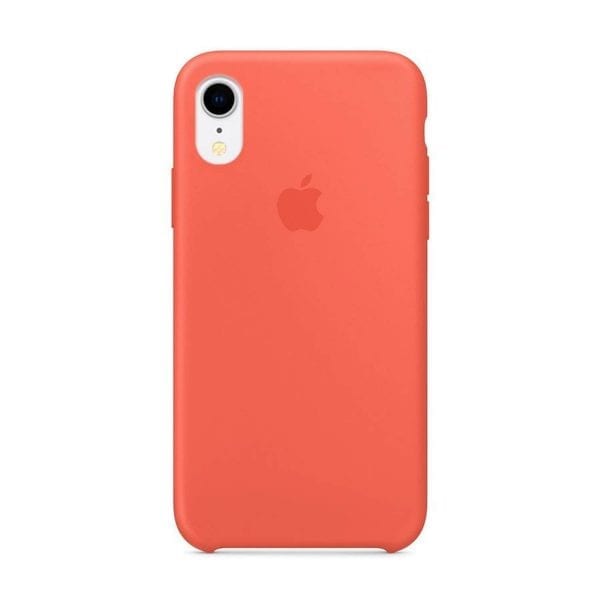 ESTUCHE IPHONE  XR TIPO ORIGINAL MG ROJO PAPAYA