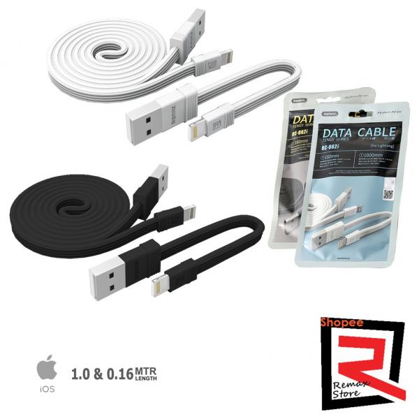 CABLE USB REMAX 1M IPHONE RC-062I BLANCO BLANCO