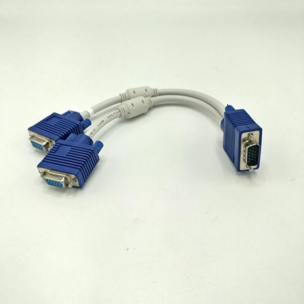 ADAPTADOR ZOECAN ML-77-2VGA DUPLICADORDEVGA BLANCO BLANCO