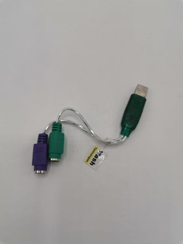 ADAPTADOR ZOECAN WL-64MT USBAPS/2 GRIS/VERDE/MORADO GRIS/VERDE/MORADO