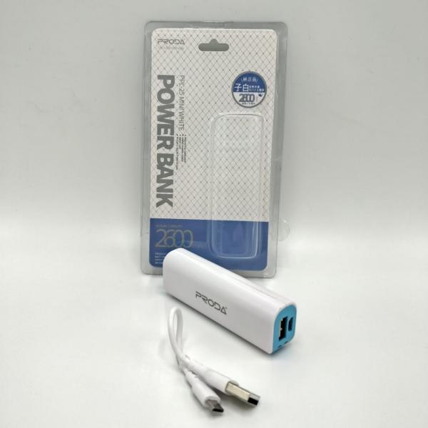 POWER BANK PRODA ORIGINAL  2600 MAH ROSA CELESTE