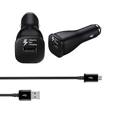 CARGADOR CARRO  SAMSUNG S6 GENERICO NEGRO