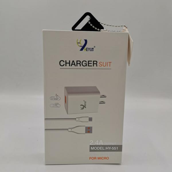 CARGADOR COMPLETO V8 HY551 HEYU GENERICO