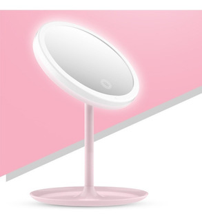 ARO DE LUZ CON ESPEJO LED-J001 BLANCO Y ROSA