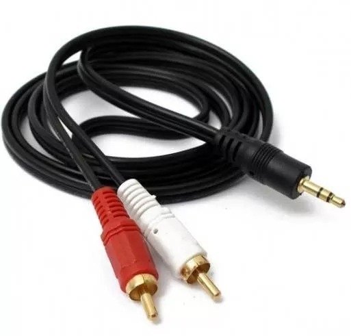 CABLE DE MINIPLUG 3.5 A RCA DE 5MT MYE-1250