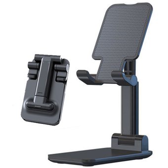 SOPORTE DE METAL PARA CELULAR NEGRO NEGRO
