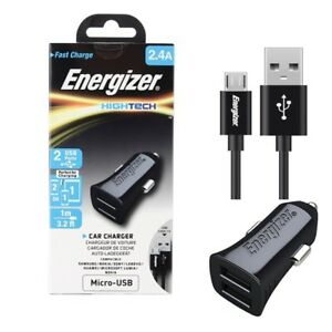 CARGADOR ORIGINAL AUTO MICRO USB ENERGIZER
