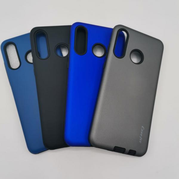 ESTUCHE HW P30 LITE GAMUZA 2019 AZUL REY ROSA