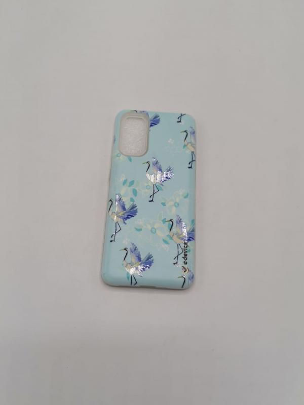 ESTUCHE ACR&Iacute;LICO SAMSUNG S20 PLUS 2 EN 1  E-DEVICE FLOWERS BIRD