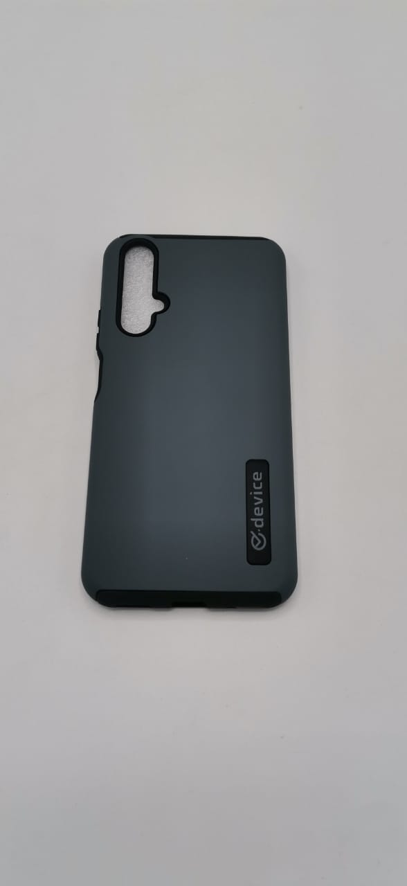ESTUCHE HUAWEI NOVA 5T ACRILICO FLAT E-DEVICE GRIS