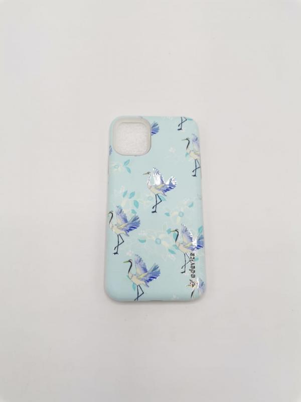 ESTUCHE ESTUCHE ACR&Iacute;LICO IPHONE 11 2EN1  E-DEVICE FLOWERS BIRD
