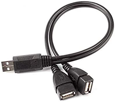 EXTENSION CABLE USB MACHO A DOBLE USB HEMBRA