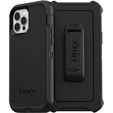 ESTUCHE IPHONE 12/ 12 PRO MAX OTTER DEFENDER NEGRO