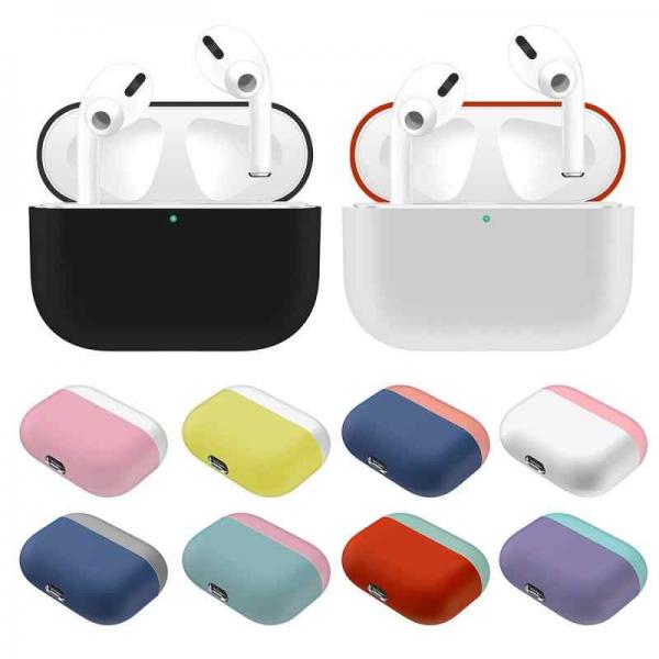 ESTUCHE DE AIRPODS PRO ROSA/CELESTE ROSA/VERDE