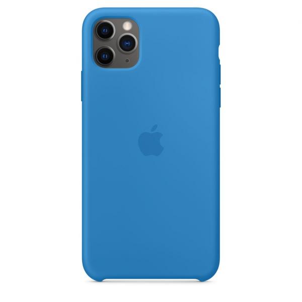 ESTUCHE IPHONE 11 PRO MAX TIPO ORIGINAL AMARILLO AZUL