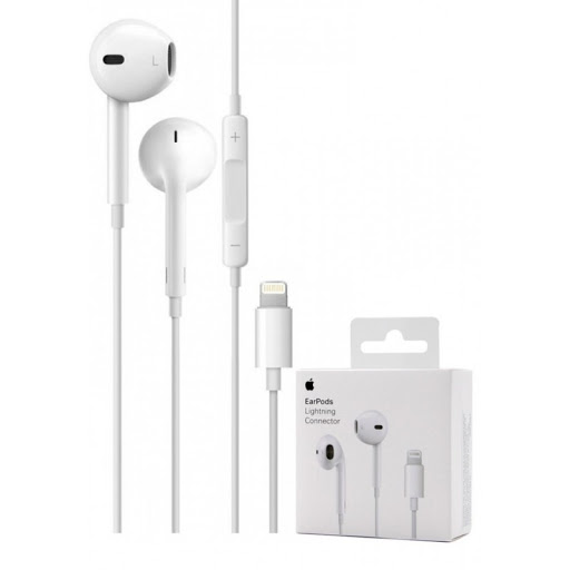 AUDIFONO EARPODS PARA IPHONE LIGHTNING BLANCO BLANCO