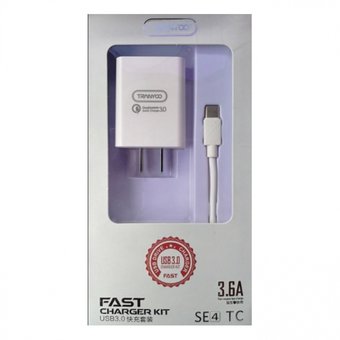 CARGADOR COMPLETO MICRO (V8)  3.6A SE7 TRANYOO