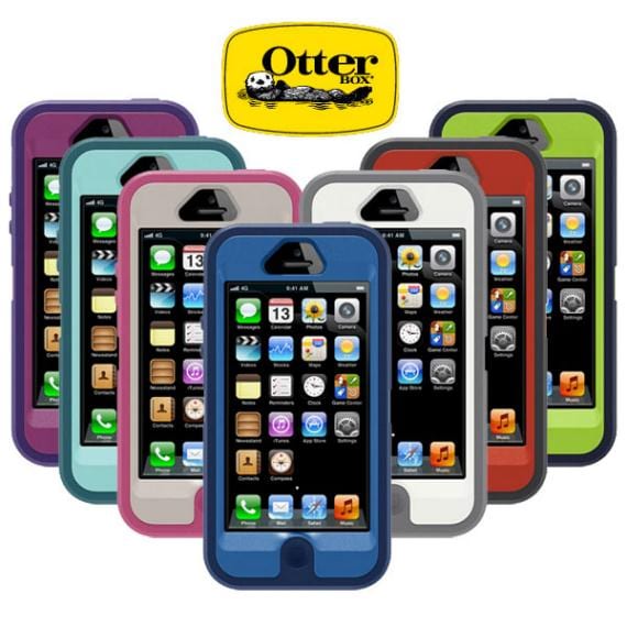 ESTUCHE PARA IPHONE 12 / 12 PRO OTTER BOX  DEFENDER MORADO FUCSIA