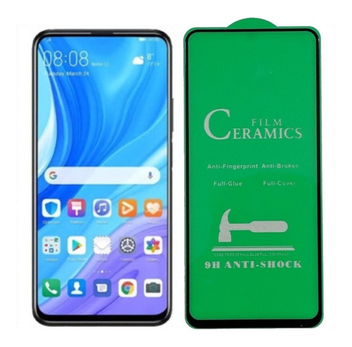VIDRIO TEMPERADO COMPLETO HUAWEI Y9A CERAMICO