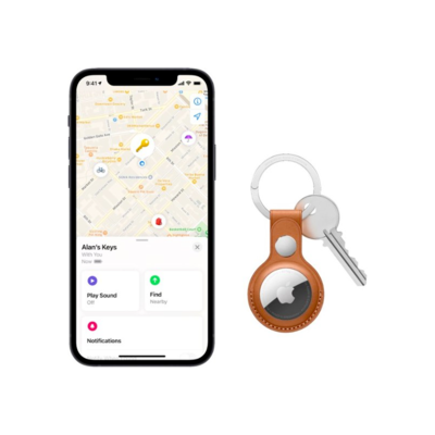 LLAVERO APPLE AIR TAG ROSA ROSA