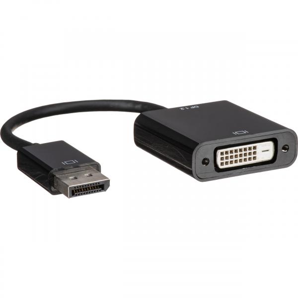 ADAPTADOR DISPLAYPORT A DVI NEGRO NEGRO