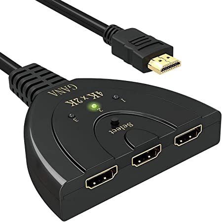 ADAPTADOR HDMI 1 A 3 PUERTOS NEGRO NEGRO