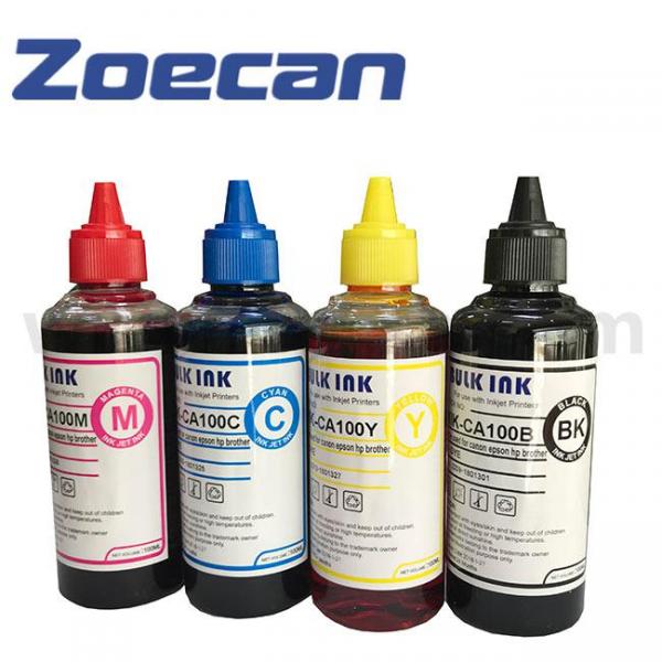 TINTA 100ML AMARILLO PARA EPSON/HP/CANON ZOECAN