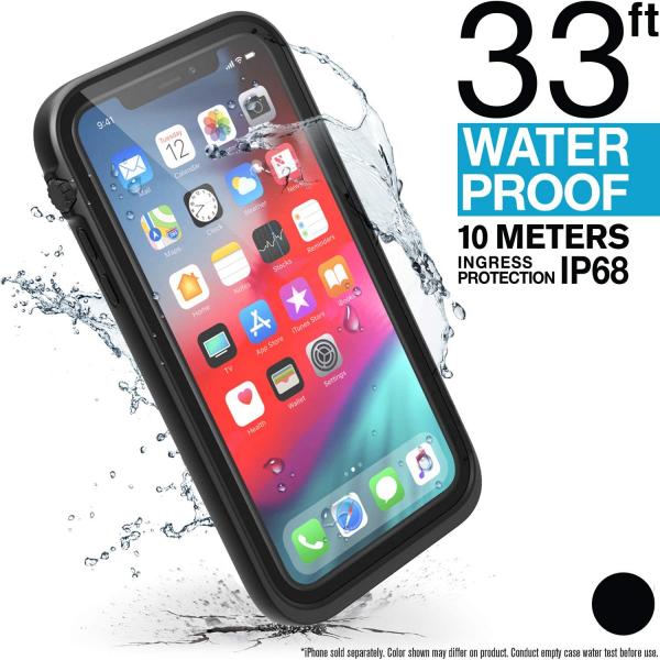 ESTUCHE CATALYST IPHONE XR 33FT NEGRO NEGRO