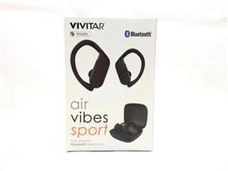 AUDIFONOS BLUETOOTH AIR VIBES SPORT VIVITAR NEGRO NEGRO