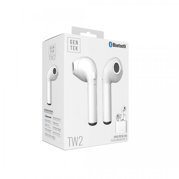 AUDIFONOS BLUETOOTH TW2 BLANCO NEGRO