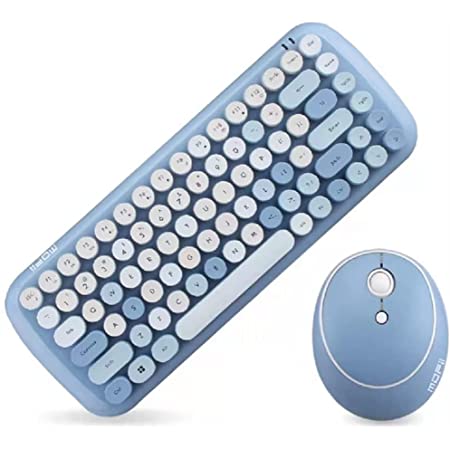 TECLADO INALAMBRICO SWEET VERDE CELESTE