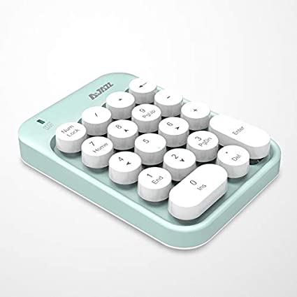 TECLADO INALAMBRICO NUMERAL SWEET ROSA GRIS