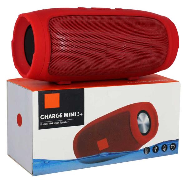 PARLANTE ORIGINAL FCC  BLUETOOTH MINI-3 ROJO ROJO